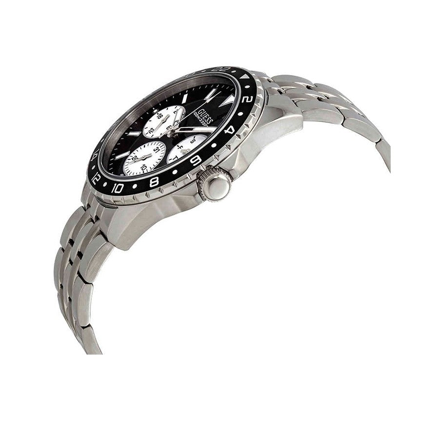 Guess Odyssey Quartz Black Dial Menβs Watch W1107G1 - Watch