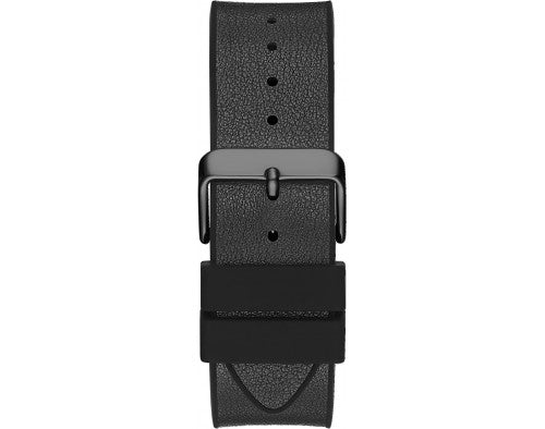 Guess Phoenix Black Dial Leather Strap Men’s Watch GW0386G1 - Watch
