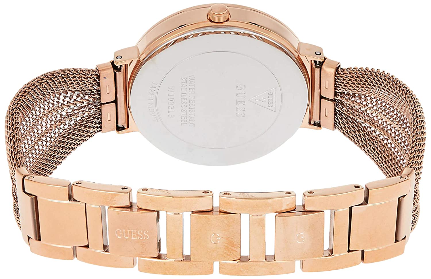 Guess Rose Gold Analogue Women's Watch W1083L3 - The Watches Men & CO #2
