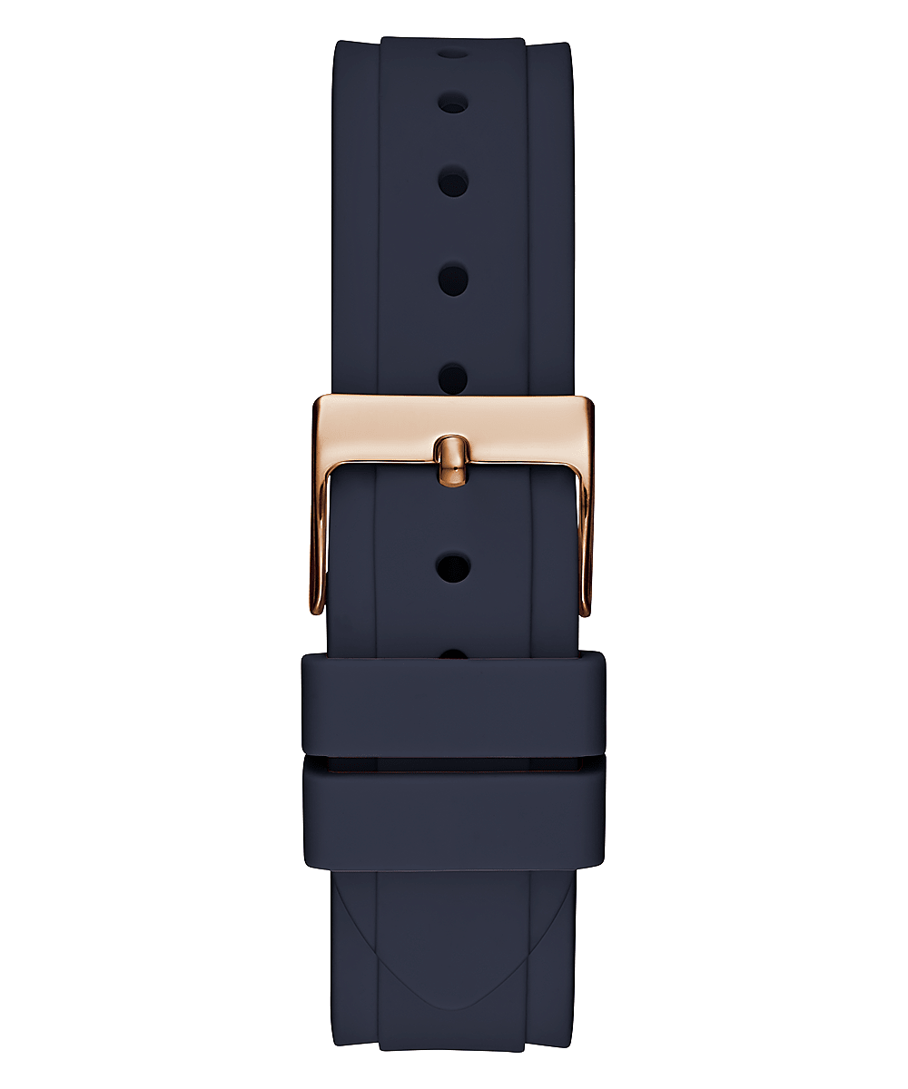 Guess Rose Gold Rubber Strap Womenβs Watch GW0484L2 - Watch