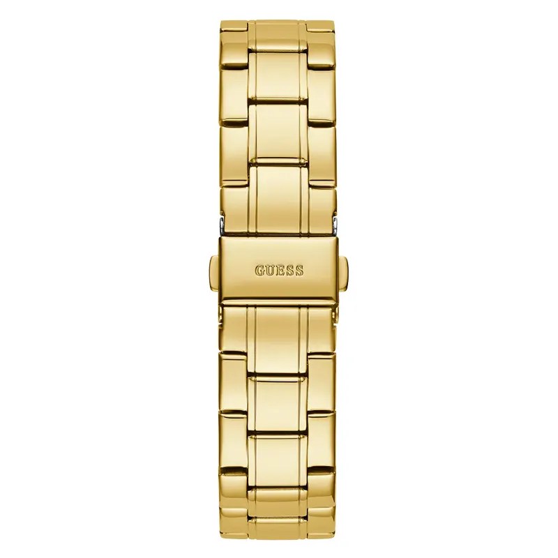 Guess Sparkler Gold Black Dial Womenβs Watch GW0111L2 - Watch