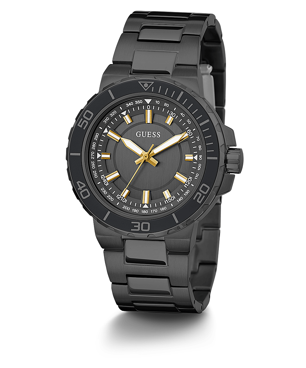Guess Sport Diver Black Dial Menβs Watch GW0426G3 - Watch