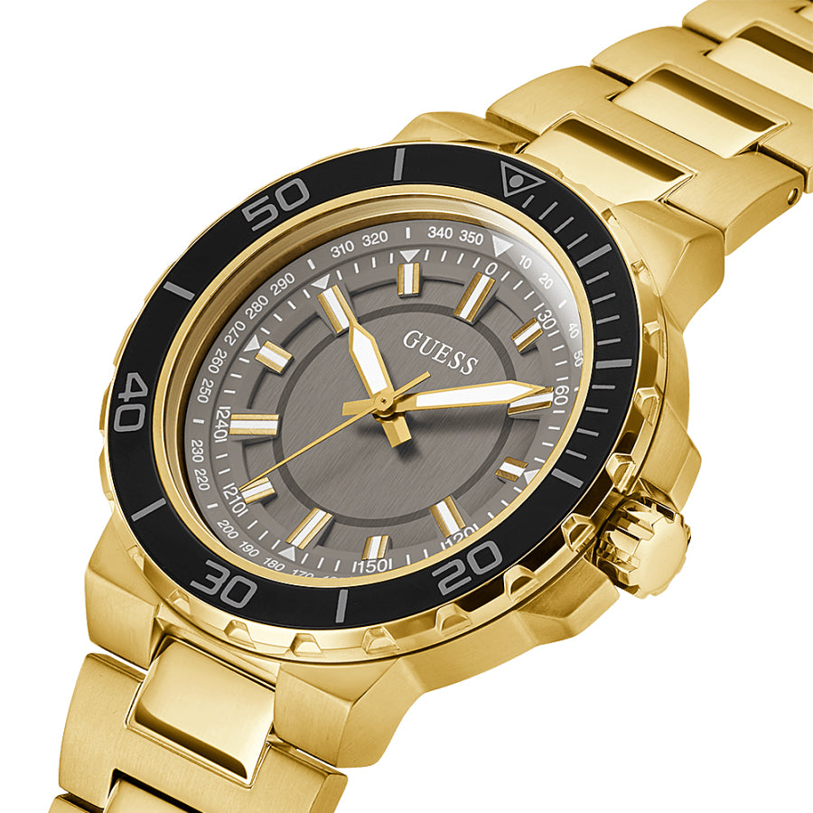 Guess Track Gold Tone Menβs Watch GW0426G2 - Watch