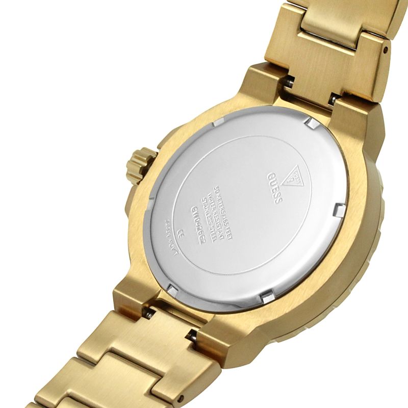 Guess Track Gold Tone Menβs Watch GW0426G2 - Watch