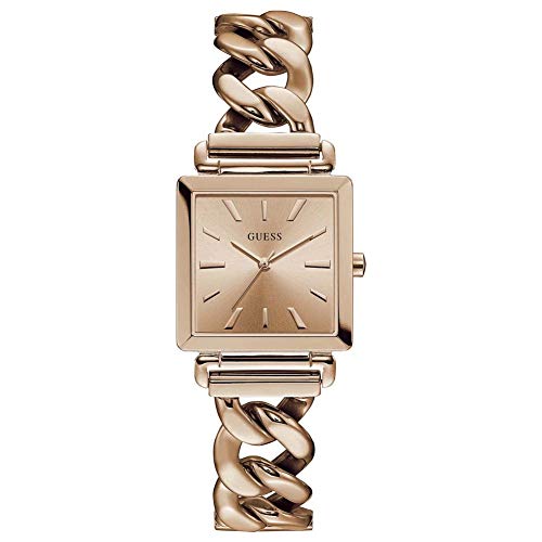 Guess Vanity All Rose Gold Square Womenβs Watch W1029L3 - Watch