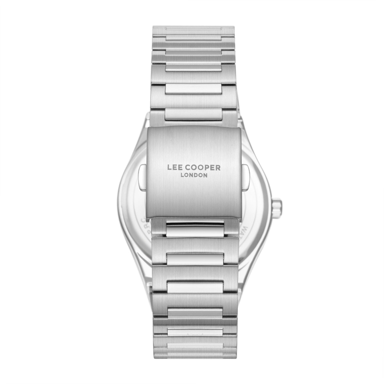 Lee Cooper Daily Driver Date Window Blue Dial Silver Watch - LC08288.390