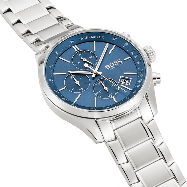 Hugo Boss Chronograph Tachymeter Bracelet Strap Watch - 1513478 1513478 - Image 3