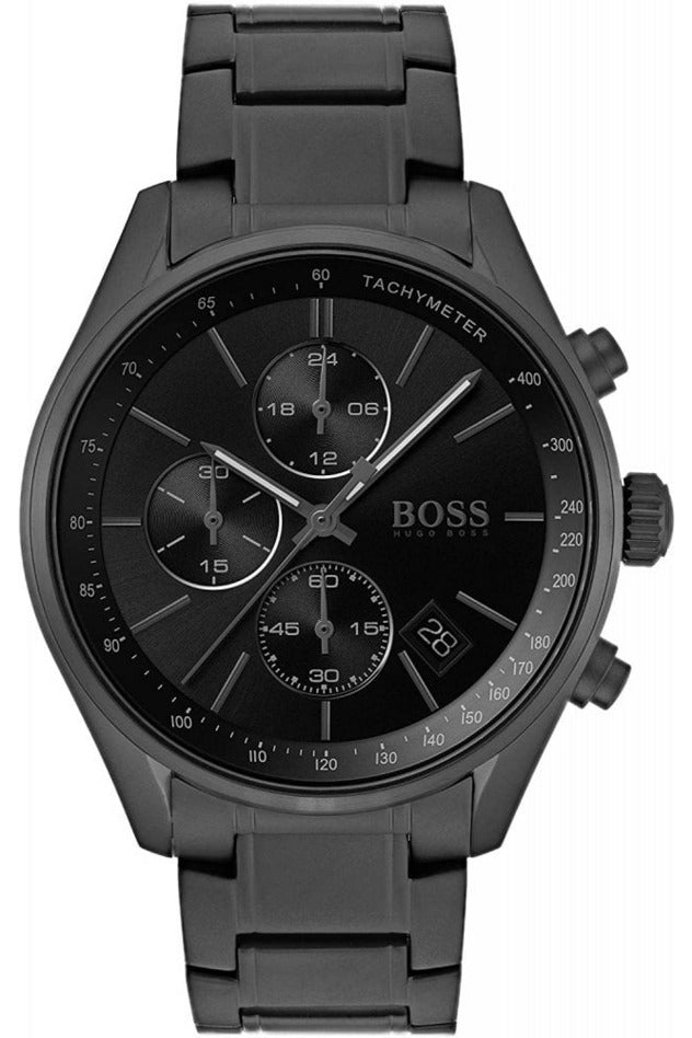Hugo Boss Chronograph Grand Central Black Men's Watch 1513676