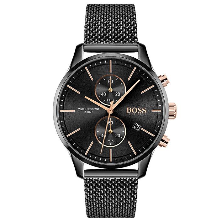Hugo Boss Associate Black Mesh Men's Watch 1513811 - The Watches Men & CO