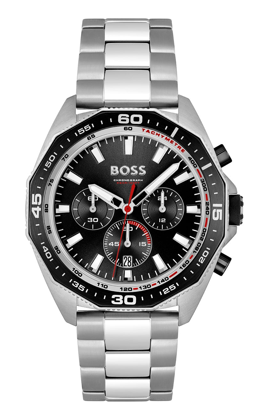 Hugo Boss Energy Chronograph Silver Men’s Watch 1513971 - Watch