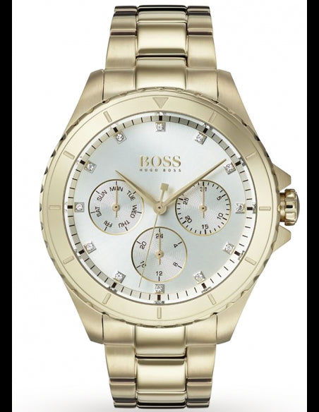 Hugo Boss Gold Chronograph Womenβs Watch 1502445 - Watch
