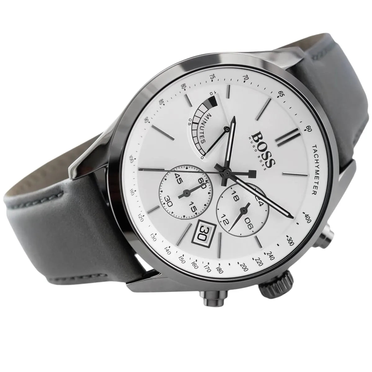 Hugo Boss Grand Prix Grey Dial Menβs Watch 1513633 - Watch