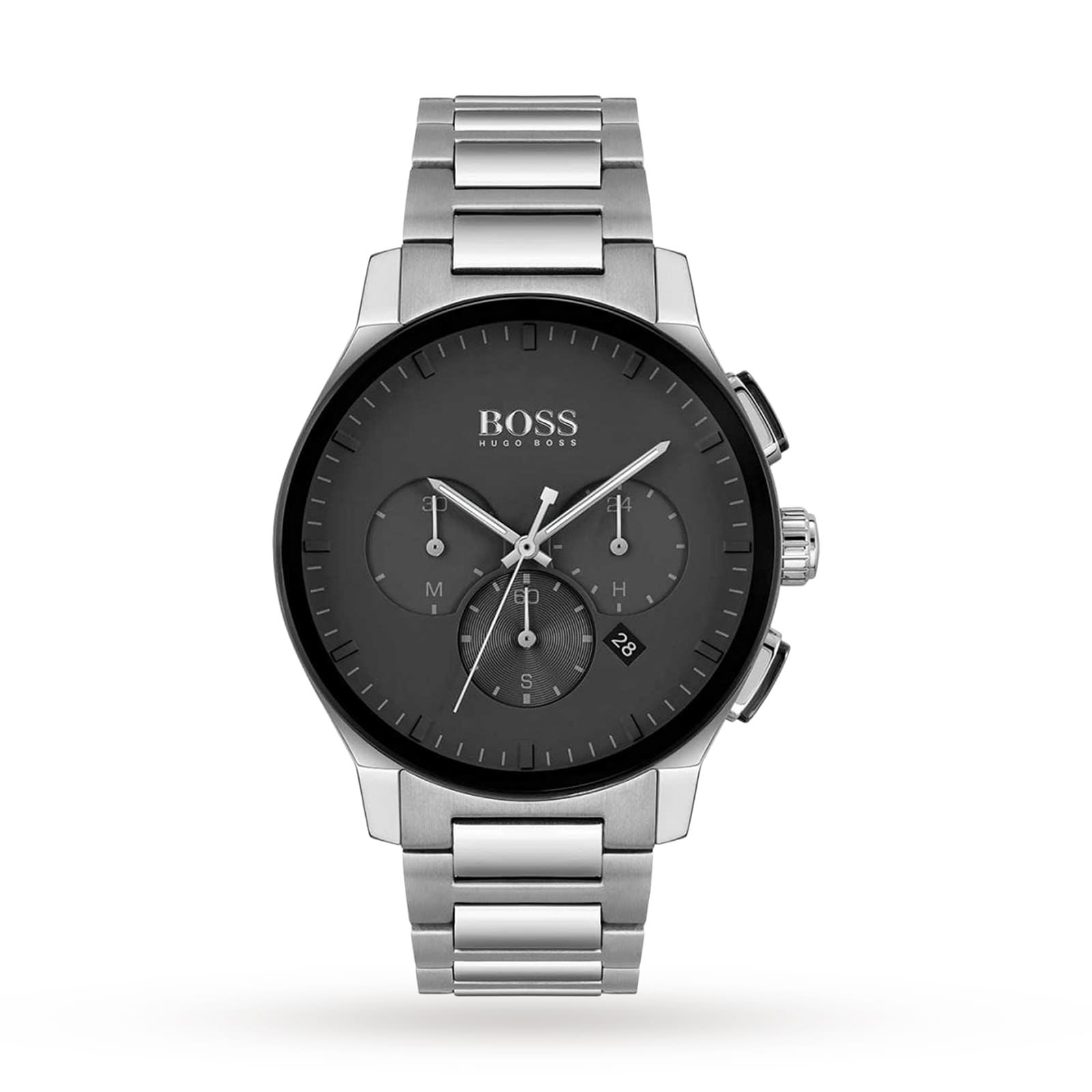 Hugo Boss Peak Silver Chronograph Men's Watch 1513762 - The Watches Men & CO