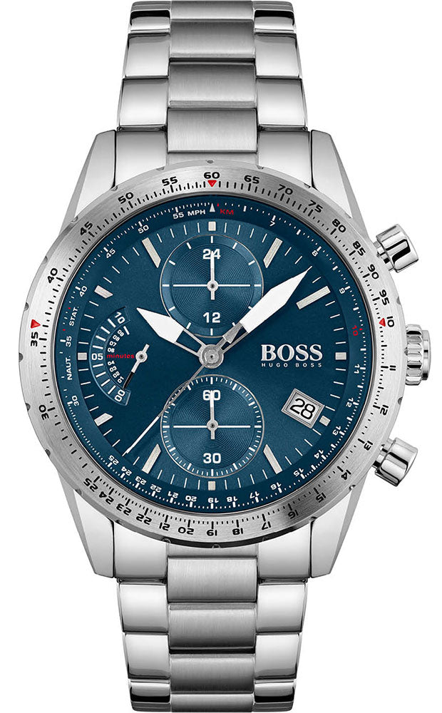 Hugo Boss Pilot Edition Chronograph Men's Watch 1513850 - The Watches Men & CO