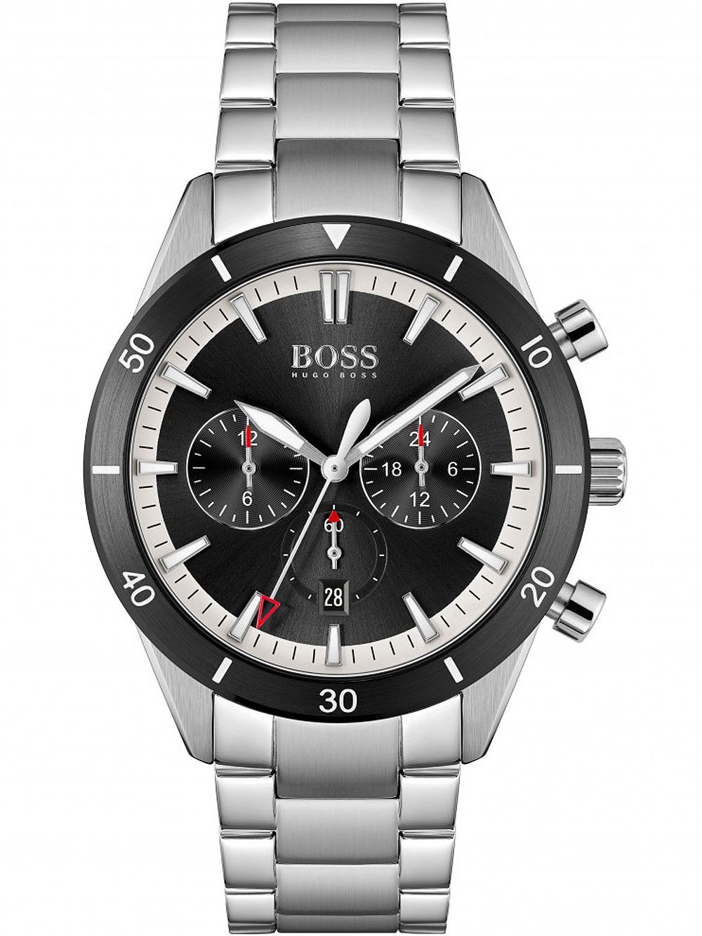 Hugo Boss Santiago Stainless Steel Men's Watch 1513862 - The Watches Men & CO