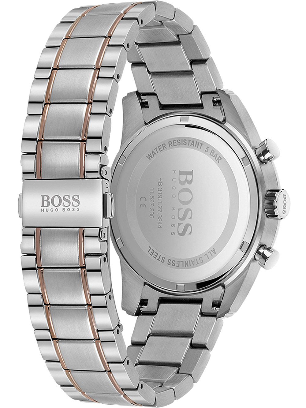 Hugo Boss Skymaster Two Tone Chronograph Men's Watch 1513789 - The Watches Men & CO #3