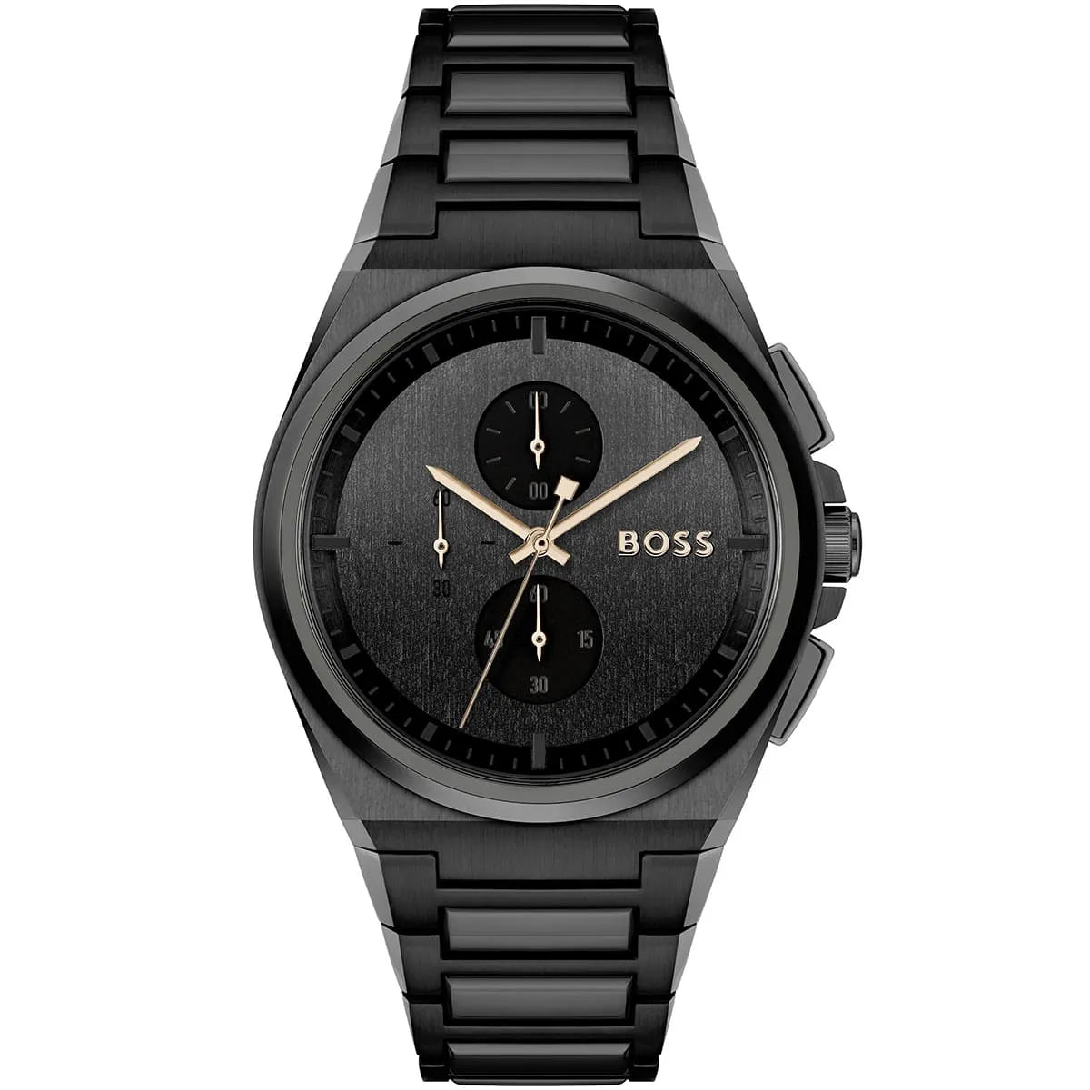Hugo Boss Steer Chronograph Black Dial Men's Watch - 1514068 1514068 - Image 2