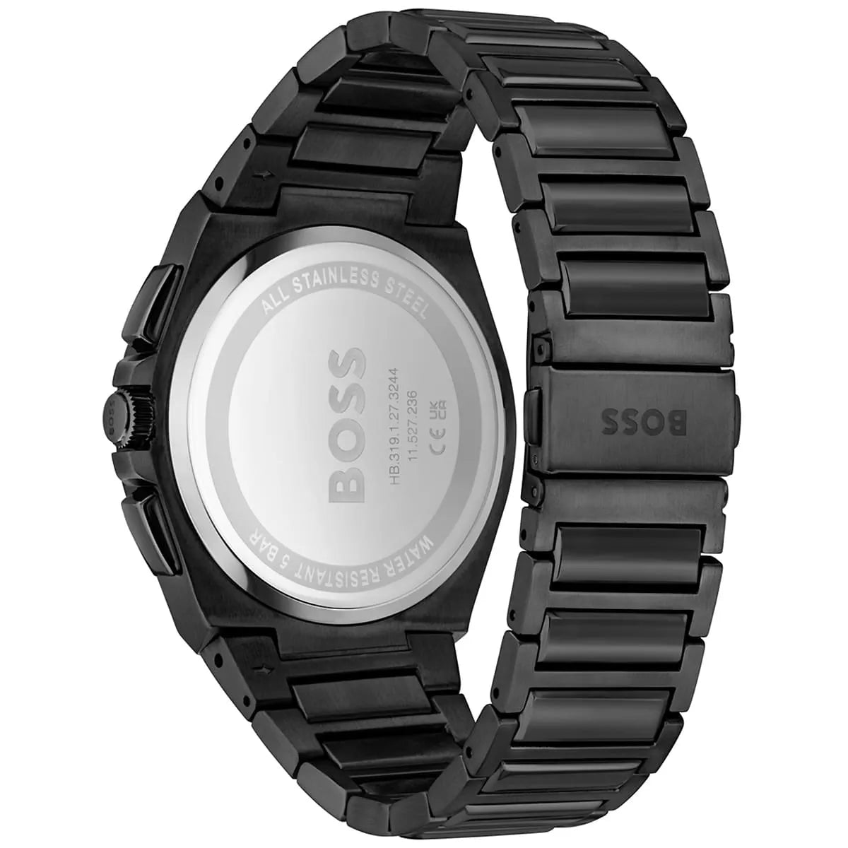 Hugo Boss Steer Chronograph Black Dial Men's Watch - 1514068 1514068 - Image 4