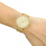 Michael Kors Darci Glitz Gold Dial Ladies Watch MK3191 Water resistance: 50 meters / 165 Movement: Quartz