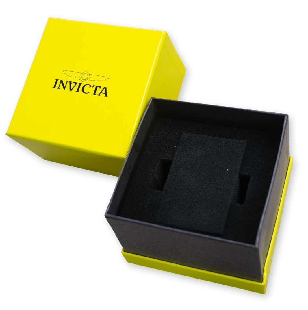 Invicta Pro Diver watch in yellow and black presentation box
