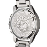 Versace Greca Action Chronograph Quartz Green Dial Silver Steel Strap Watch for Men - VE3J00422 VE3J00422 - Image 5