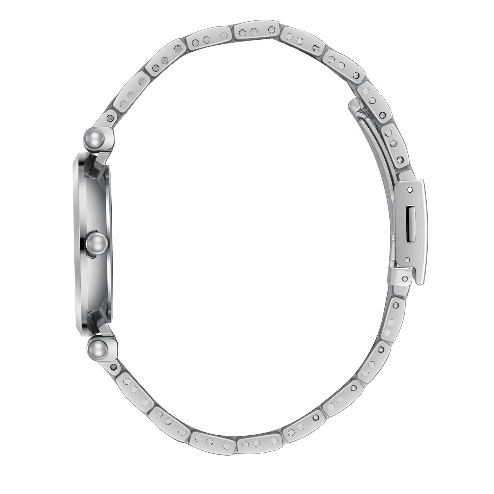 Lee Cooper Classic Roman Numeral Blue Dial Silver Watch - LC08290.390