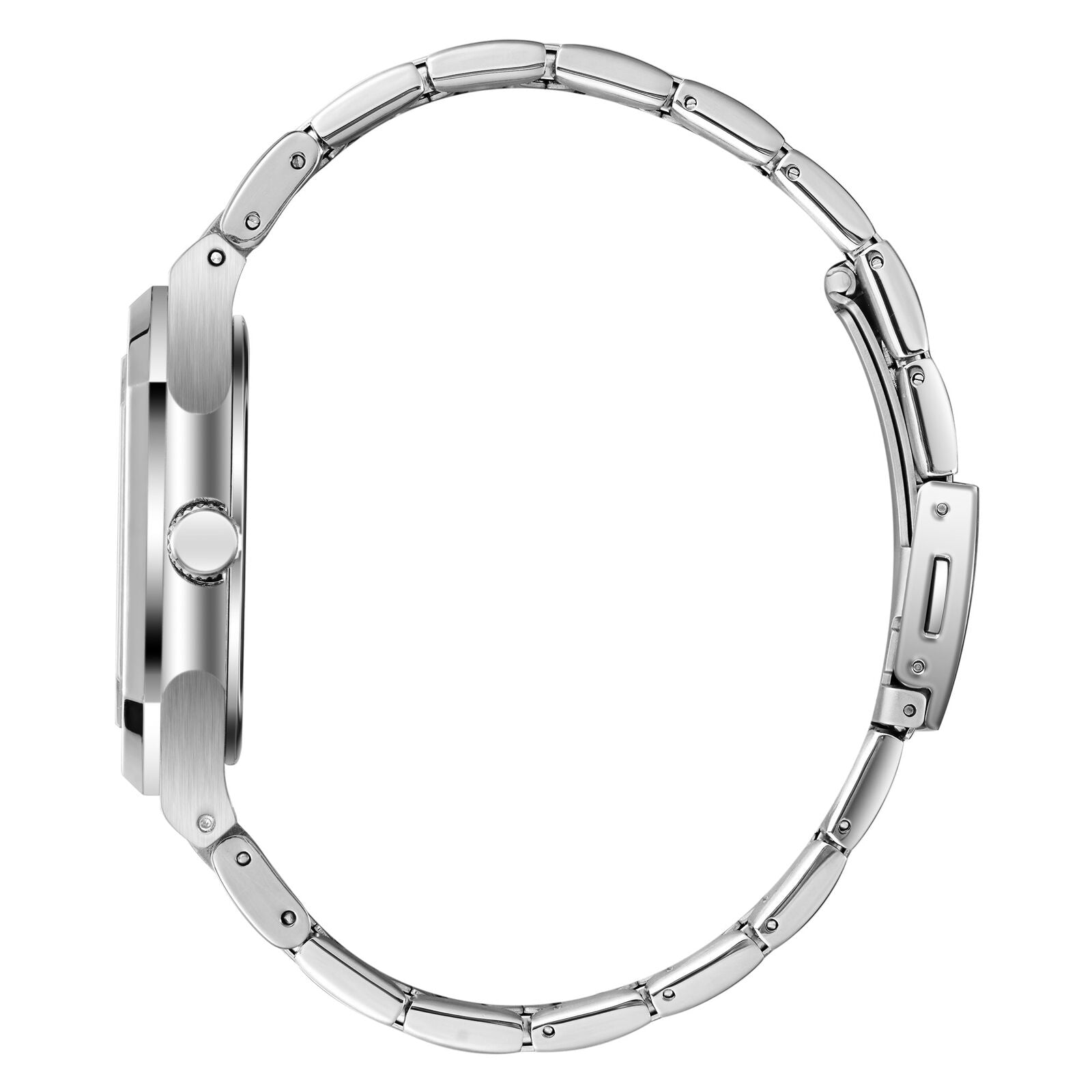 Lee Cooper Maxime watch side view displaying case profile and bracelet