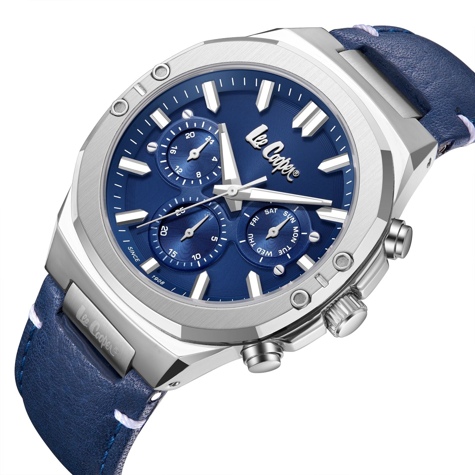 Lee Cooper Silver Men's Watch - LC07992.399