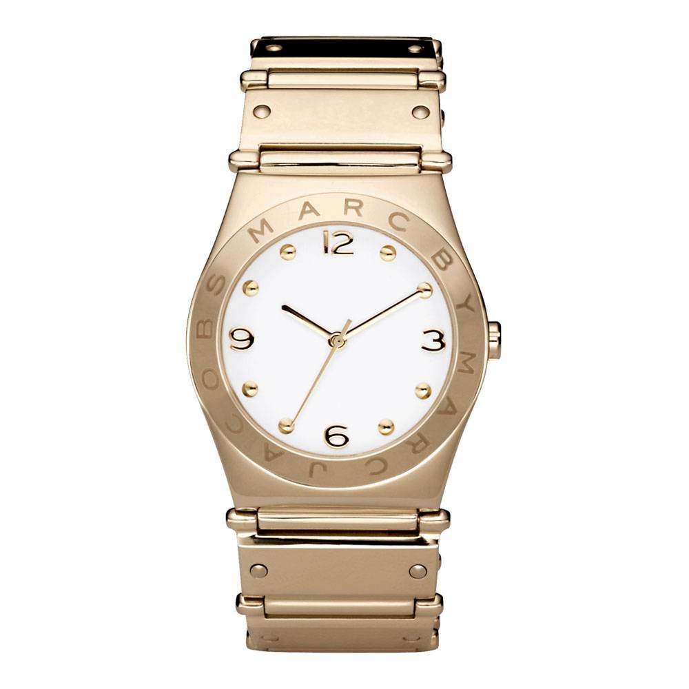 Marc By Marc Jacobs Amy Womenβs Silver Rose Gold Watch MBM8559 - Watch
