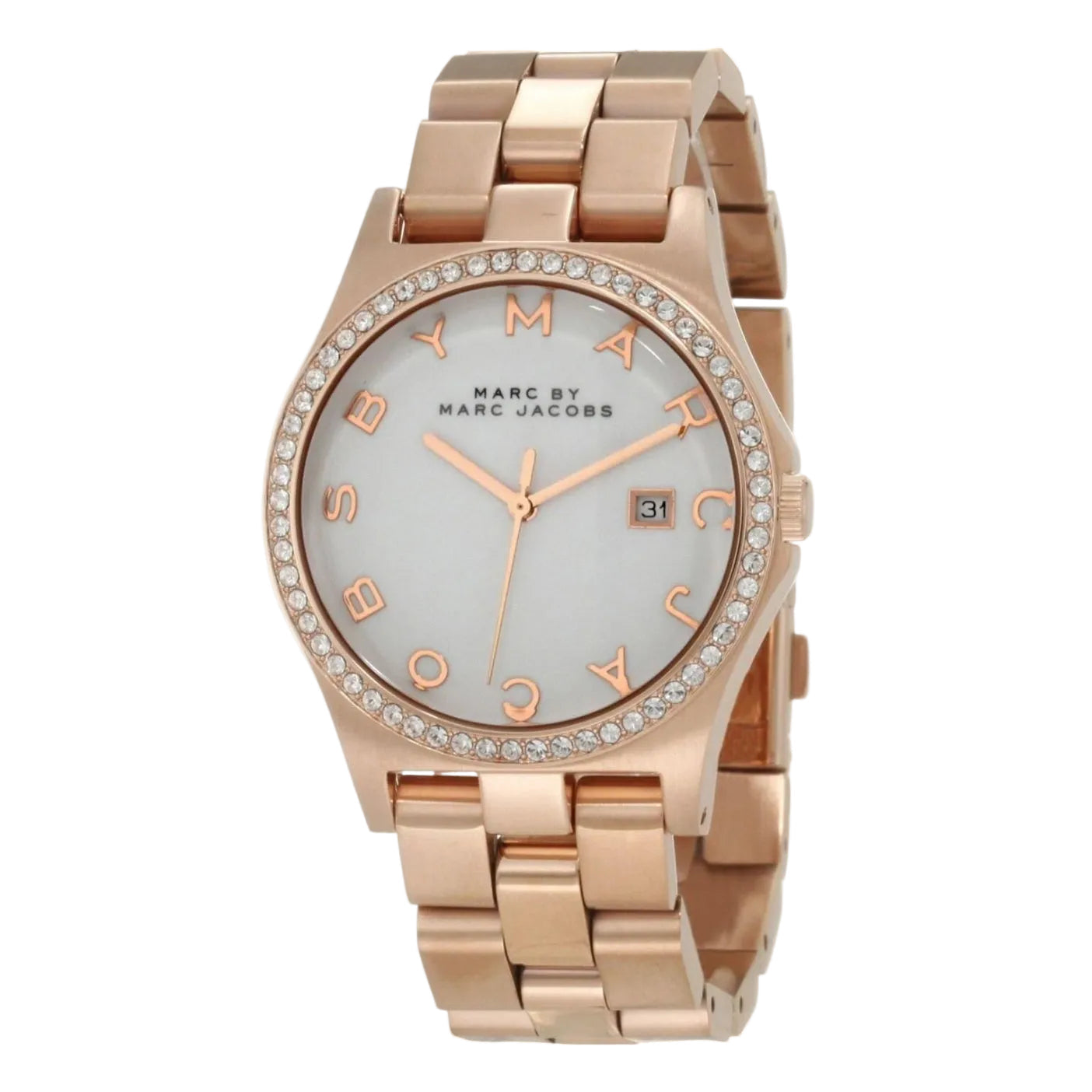 Marc By Marc Jacobs Henry Gold womenβs stainless steel watch MBM3079 - Watch
