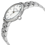 Marc Jacobs Baker White Dial Silver Tone 36.5mm Ladies Watch MBM3242 - Big Daddy Watches