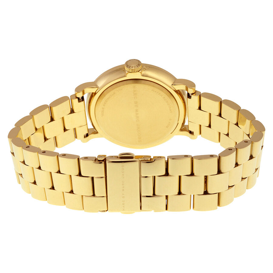 Marc by Marc Jacobs MBM3243 watch back case view showing bracelet