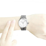 Marc Jacobs Baker White Dial Silver 36mm Ladies Watch MBM3242
