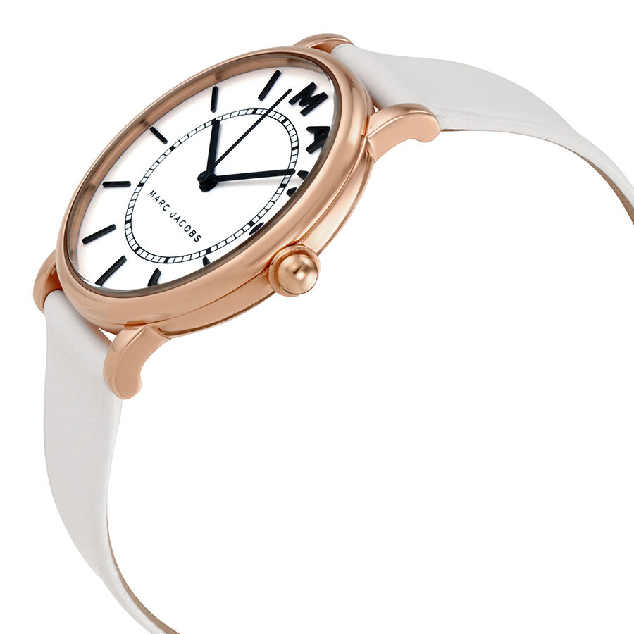 Marc Jacobs Roxy White Dial Rose Gold Watch MJ1561