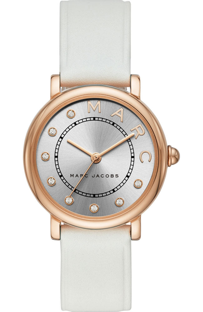 Marc Jacobs Vic Silver Dial Rose Gold Watch MJ1634