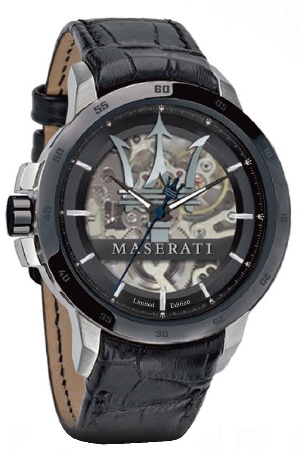Maserati Automatic Black Dial Stainless Steel Menβs Watch R8821119007 - Watch