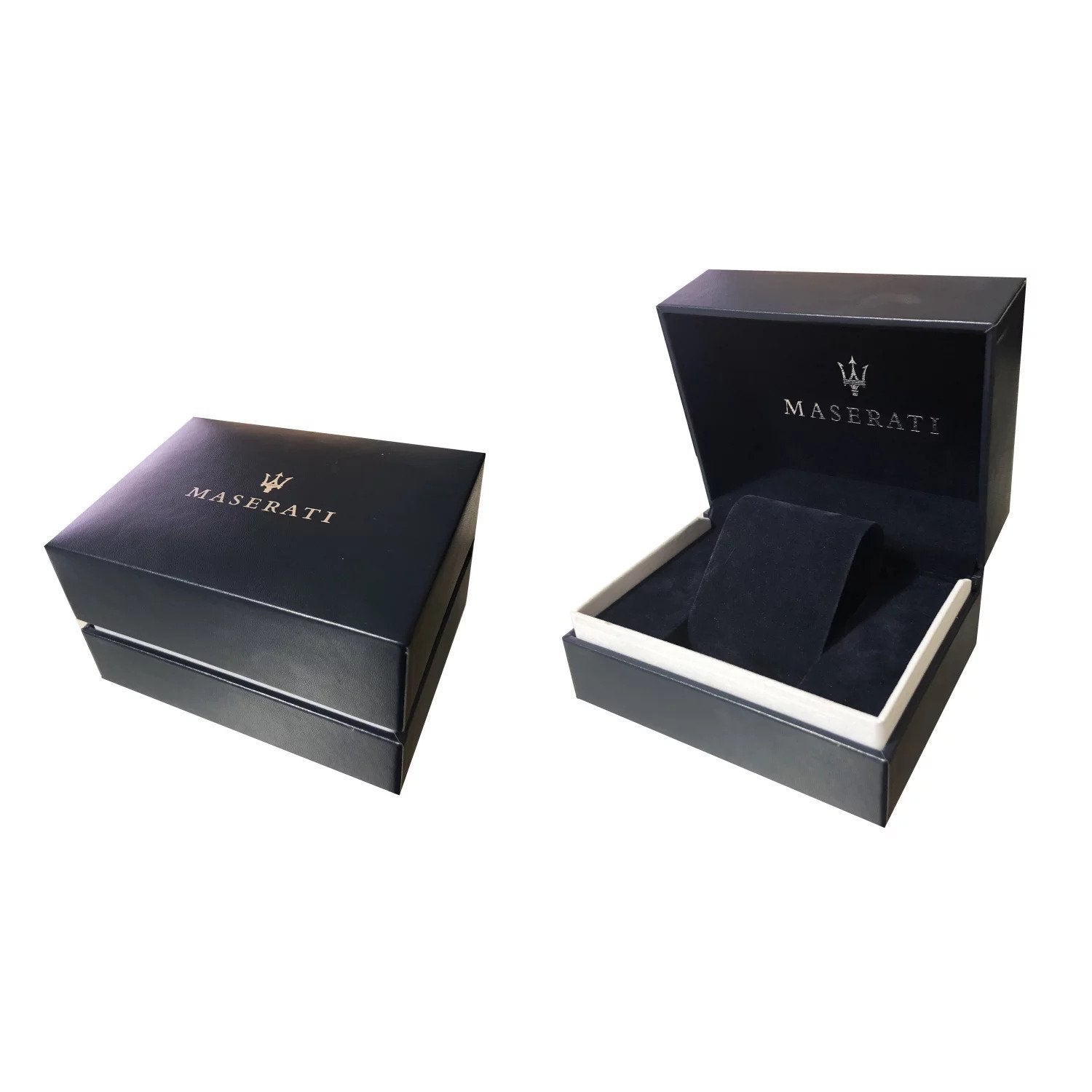 Maserati Epoca watch packaging including presentation box and outer sleeve