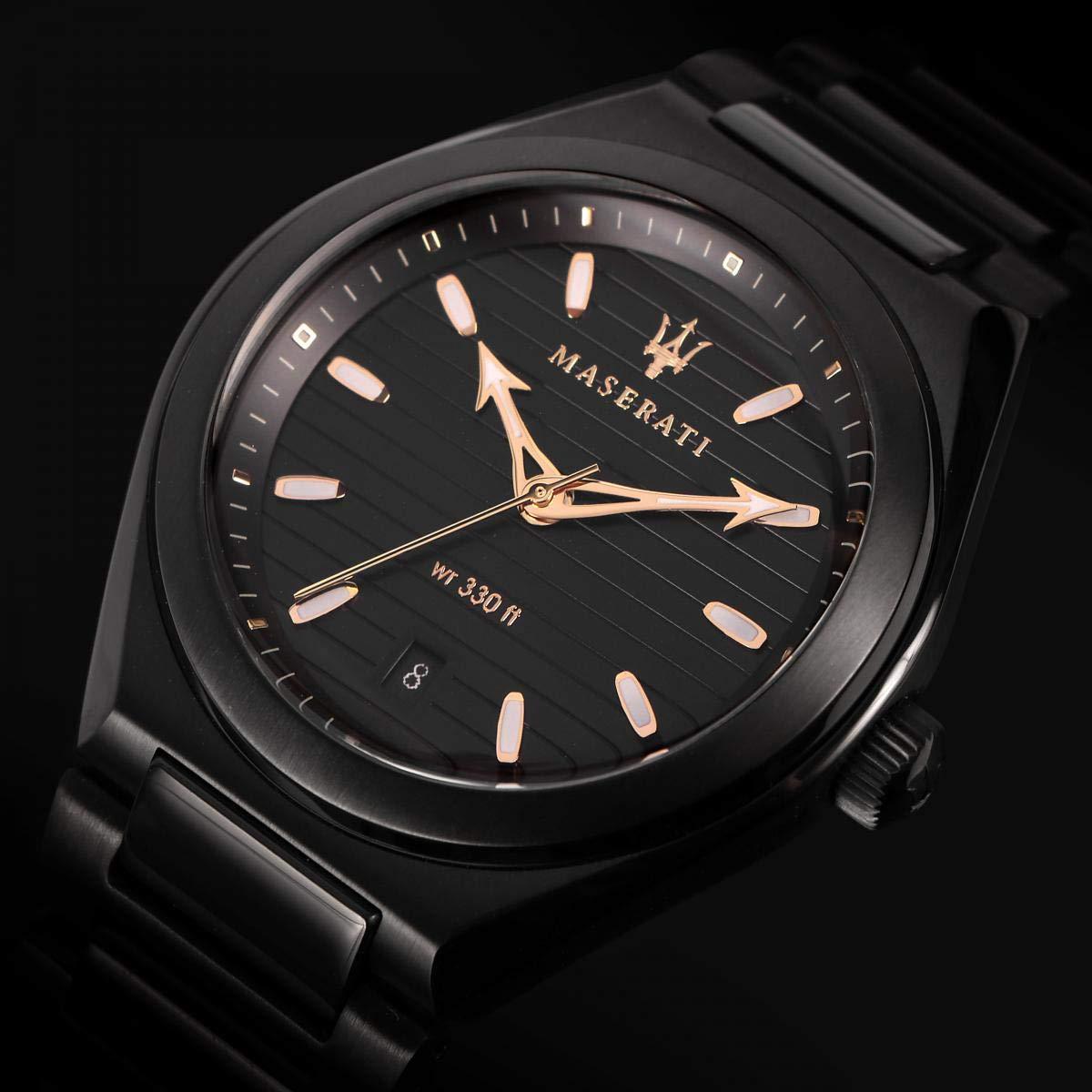 Maserati Analog Black Dial Men's Watch R8853139004