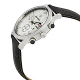 Maserati Ricordo Silver Dial Black Leather Men's Watch R8871633001 - BigDaddy Watches #2