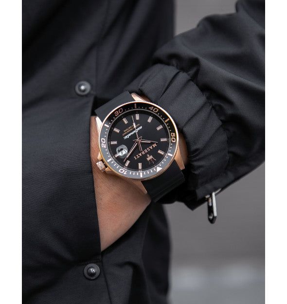 Maserati Sfida Automatic Black Dial Men's Watch R8821140001