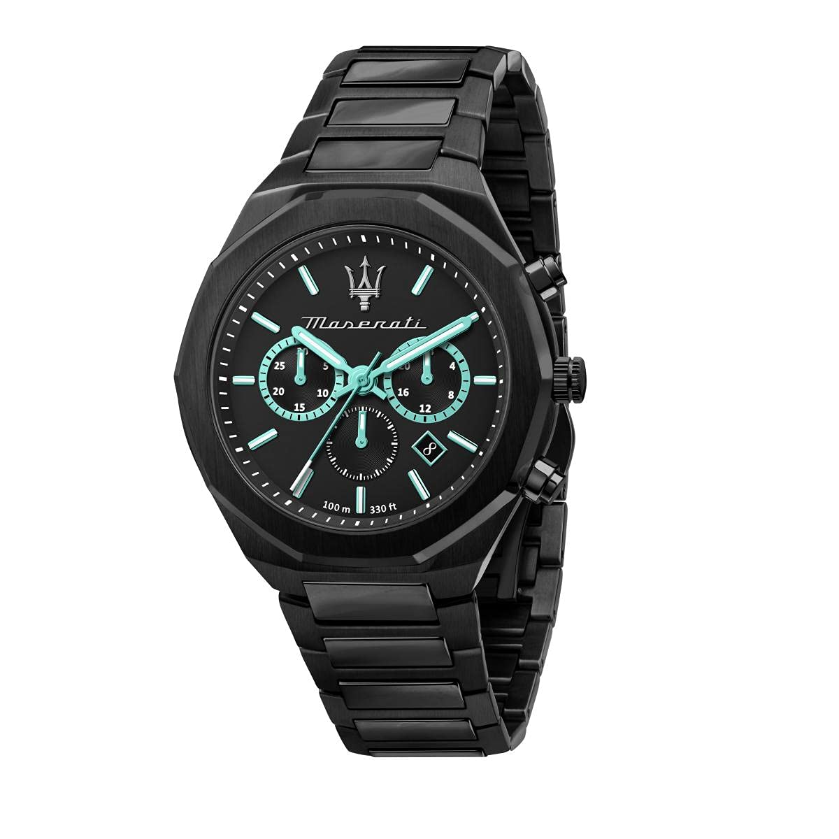 Maserati Stile Analog Black Dial Men's Watch R8873644001 - The Watches Men & CO
