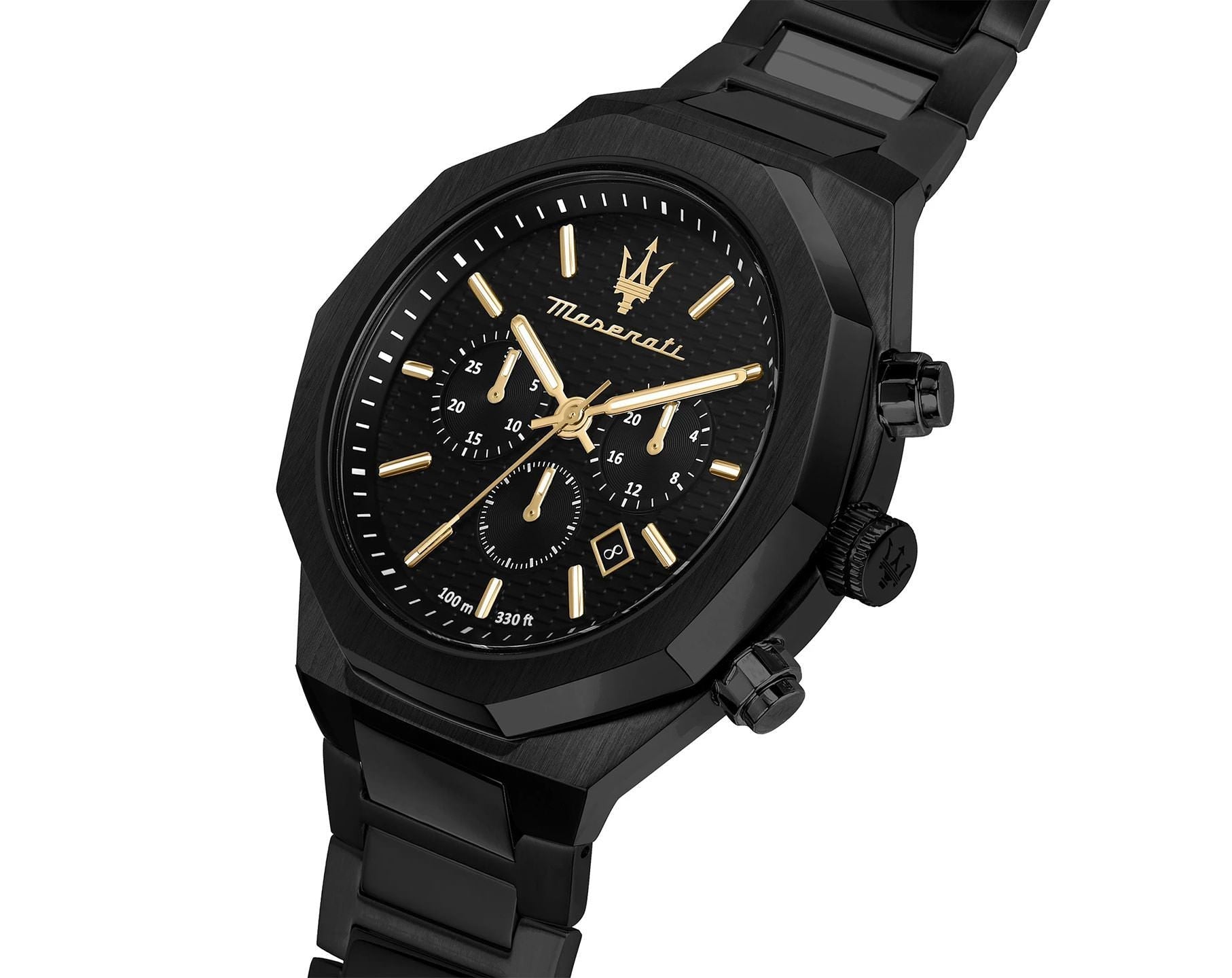 Maserati Stile Black Chronograph R8873642005 - The Watches Men & CO #2
