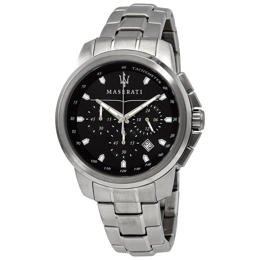 Maserati Successo Chronograph Black Dial Men's Watch R8873621001 - The Watches Men & CO