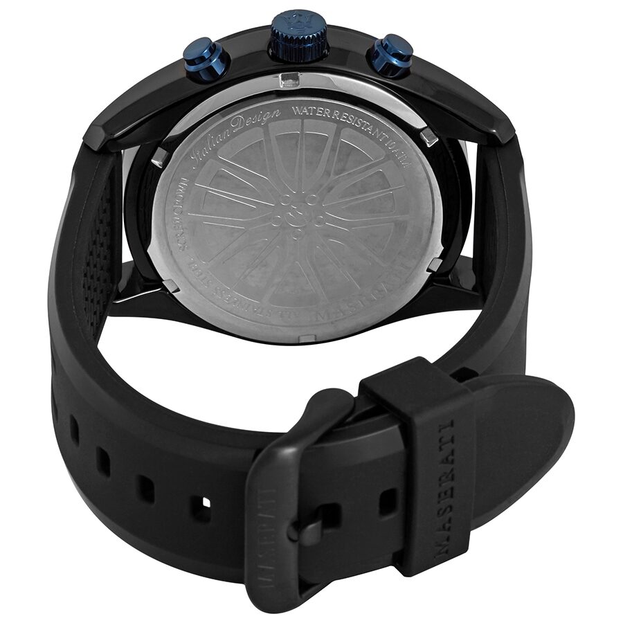 Maserati Traguardo Chronograph Black/Blue Dial Men's Watch R8871612006