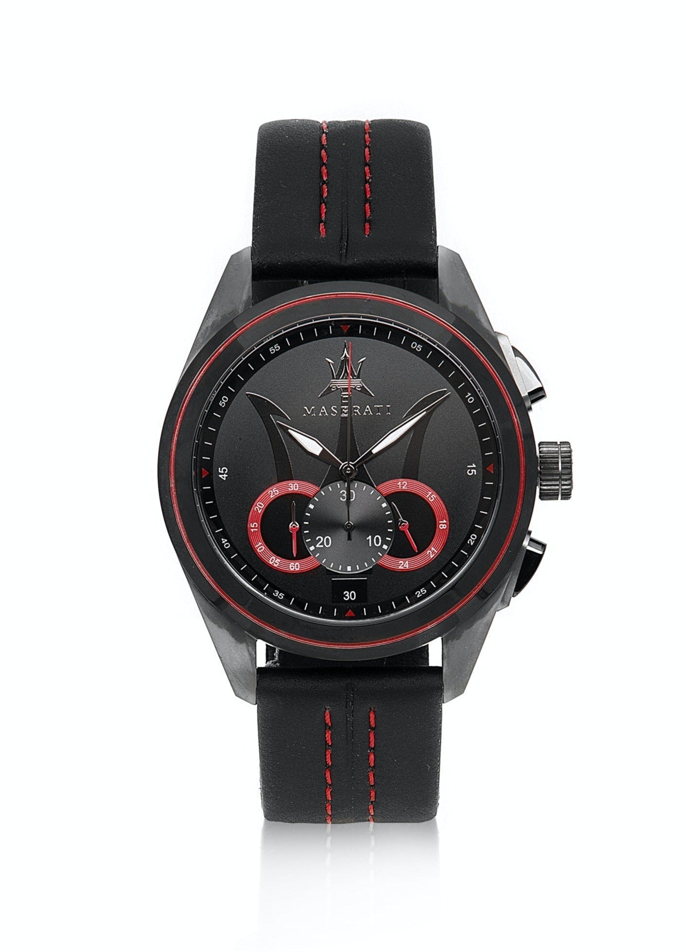 Maserati Traguardo Chronograph Black Dial Menβs Watch R8871612023 - Watch