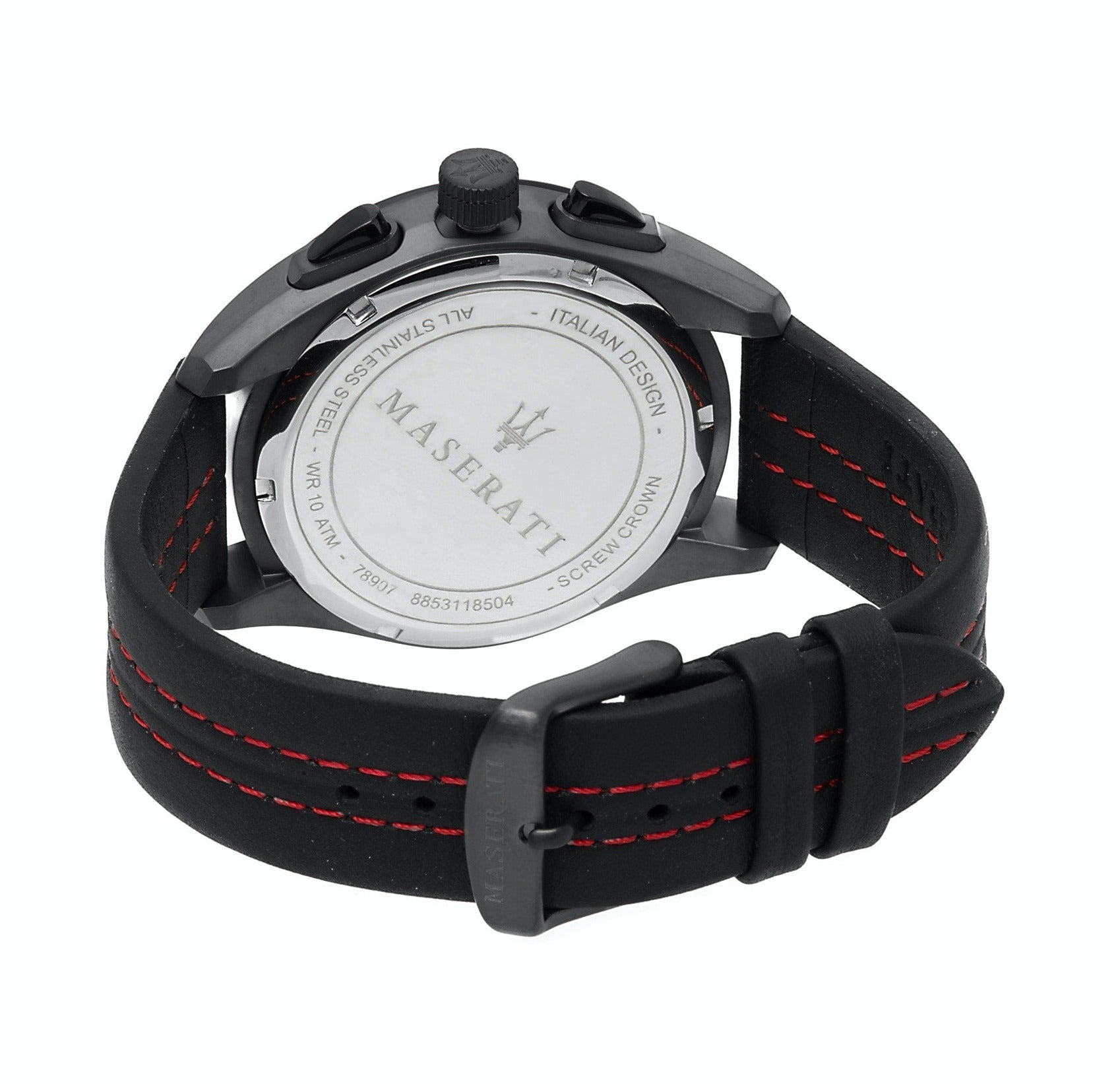 Maserati Traguardo Chronograph Black Dial Menβs Watch R8871612023 - Watch