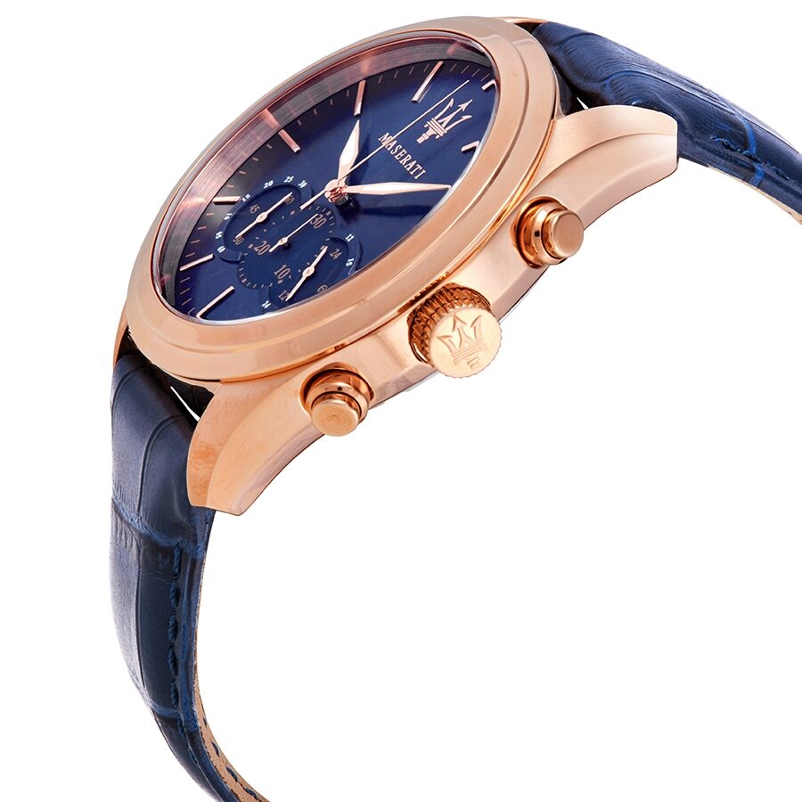 Maserati Traguardo Chronograph Blue Dial Men's Watch #R8871612015 - The Watches Men & CO #2
