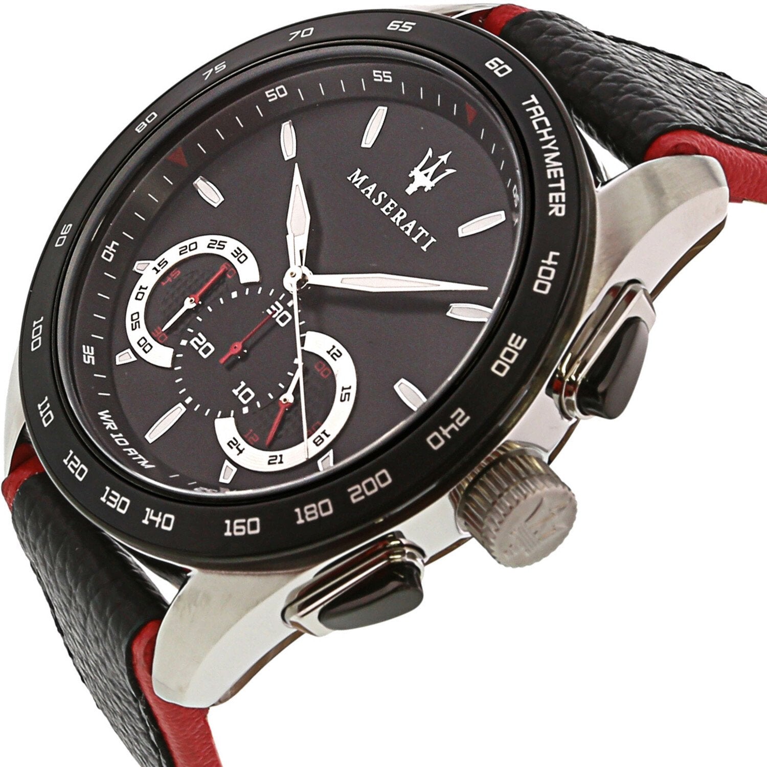Maserati Traguardo Chronograph Quartz Black Dial Menβs Watch R8871612028 - Watch