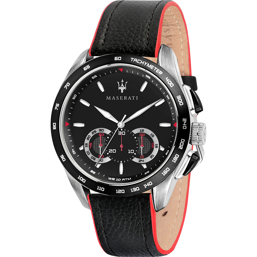 Maserati Traguardo Chronograph Quartz Black Dial Men's Watch R8871612028