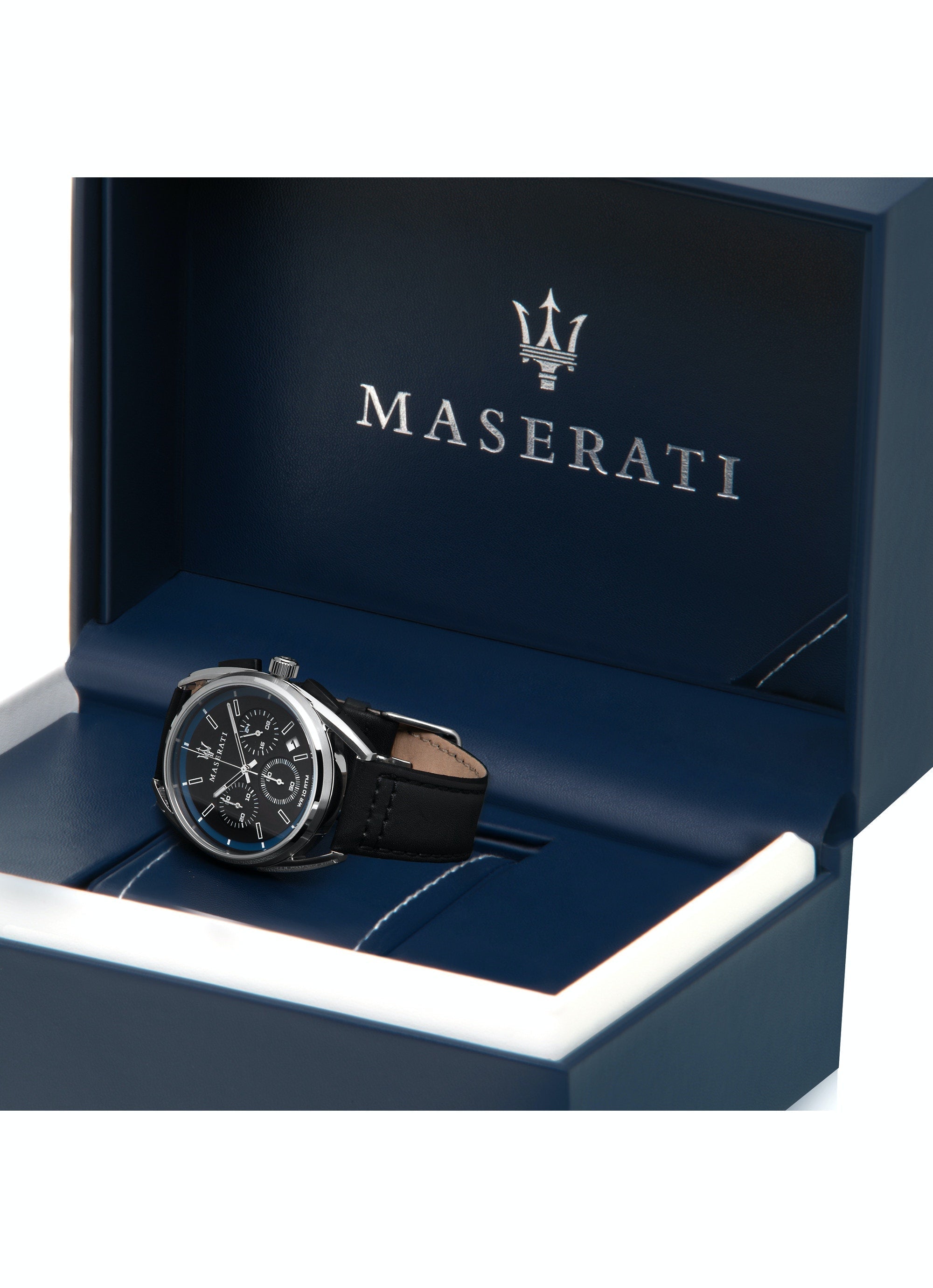 Maserati Trimarano Chronograph Blue/Black Dial Menβs Watch R8871632001 - Watch